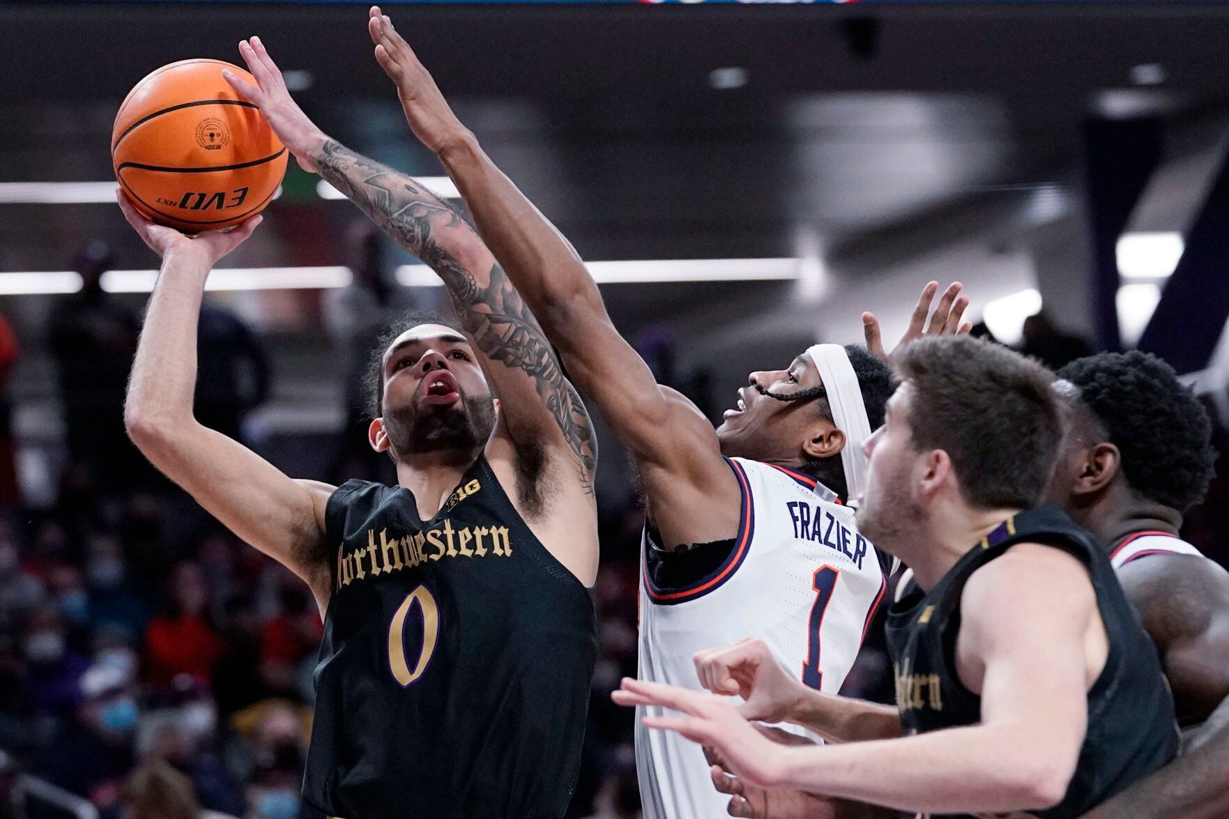 Illinois Northwestern Basketball